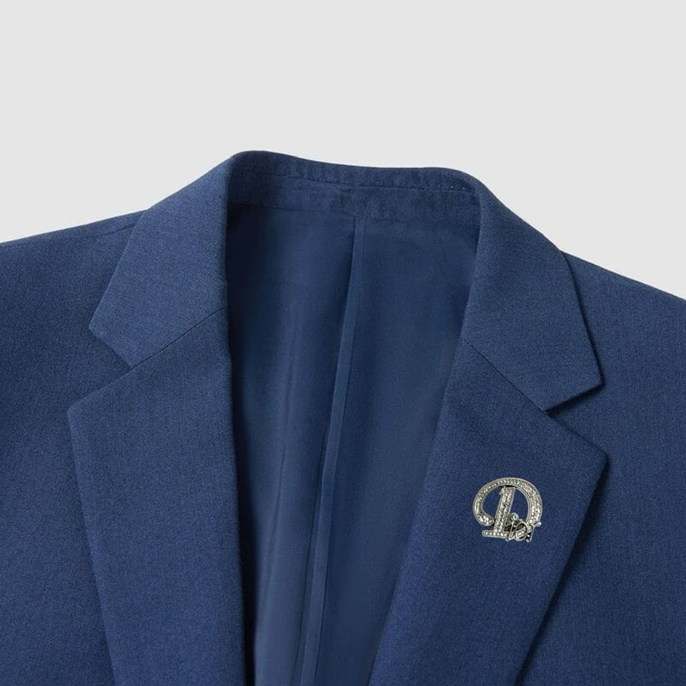C17847 The preferred choice for business occasions! Essential formal attire for negotiations and interviews! Highly recommended by store staff! A must-have item! 🔥 [DIOR] High-end suit sets, identical to those on the official website. Two-piece suits, lat — image 3