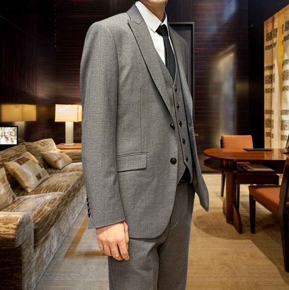 C17846 Ideal for business occasions! Essential formal attire for business meetings and interviews! Wedding dresses! Highly recommended by stores! Top-selling products! [DIOR] High-end suit sets from the original collection, identical to those on the offic — image 2