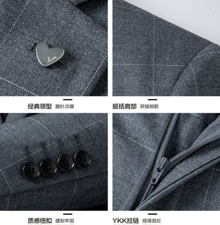 C17844 The preferred choice for business occasions! Essential formal attire for business negotiations and interviews! Wedding dresses! Highly recommended by stores! Top-selling products! [DIOR] High-end suit sets – identical to those on the official websi — image 6