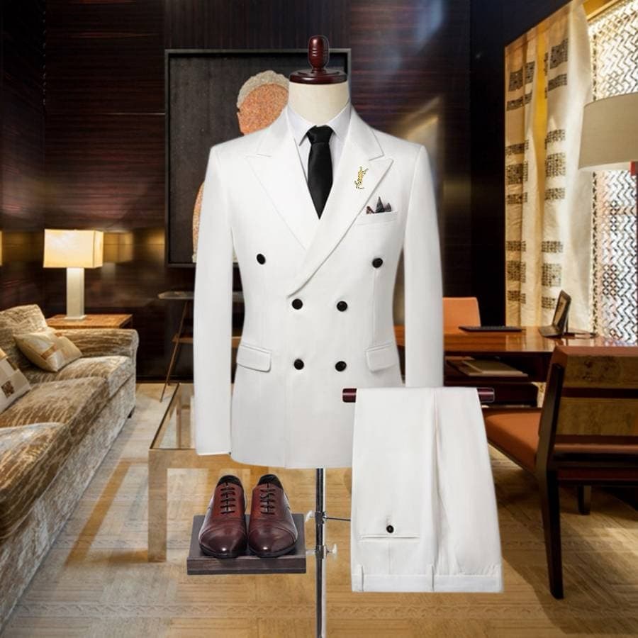 C17841 The preferred choice for business occasions! Essential formal attire for business negotiations and interviews! Wedding dresses! Highly recommended by the store! Top-selling products! 🔥 [YSL] High-end suit sets, identical to those on the official we — image 3