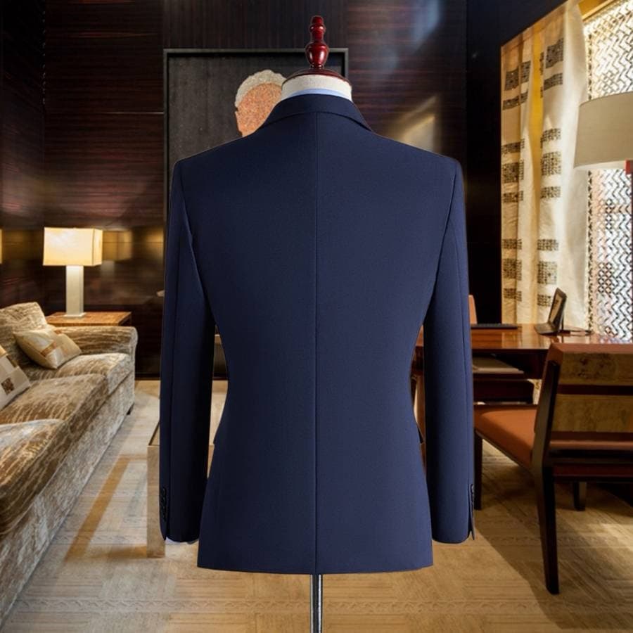 C17837 Ideal for business use! Essential formal attire for business meetings and interviews! Wedding dresses! Highly recommended by stores! Top-selling products! 🔥 [YSL] High-end suit sets from the original line, identical to those on the official website — image 5