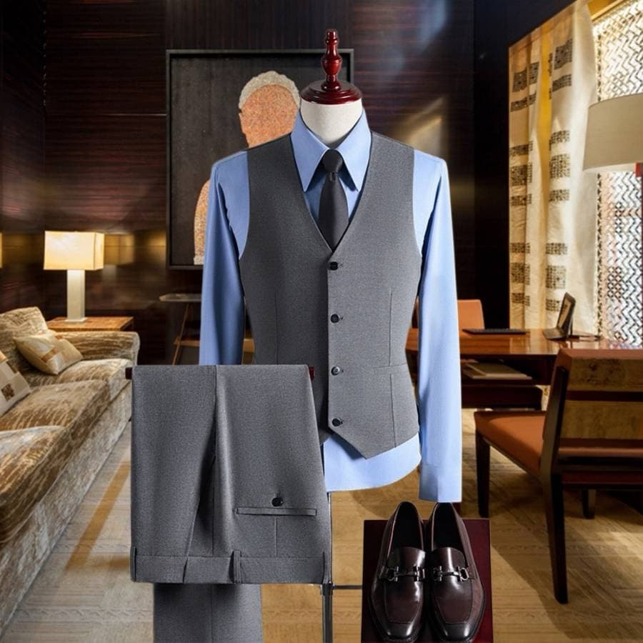 C17836 The preferred choice for business occasions! Essential formal attire for business negotiations and interviews! Wedding dresses! Highly recommended by stores! Top-selling products! 🔥 [YSL] High-end suit sets, identical to those on the official websi — image 5