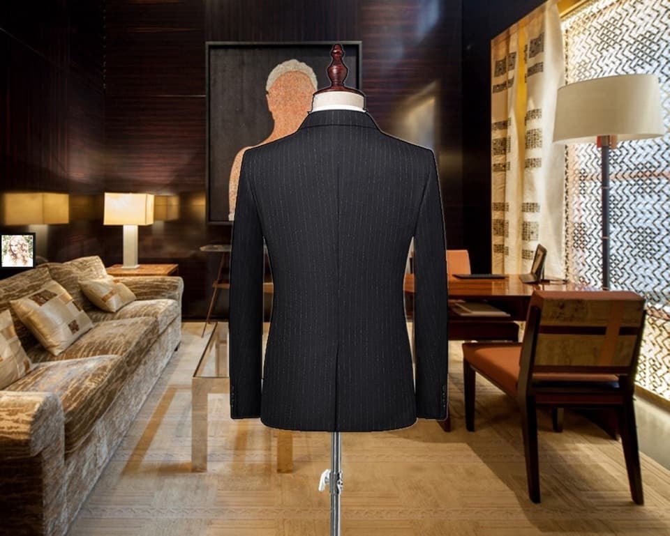 C17833 Spring/Summer lightweight 100% wool fabric – highly recommended by store staff! Top-selling item! 🔥 [LV Louis Vuitton] original high-end suit set, identical to the official product. Complete suit set, latest design for fashion shows. The highest-qu — image 2