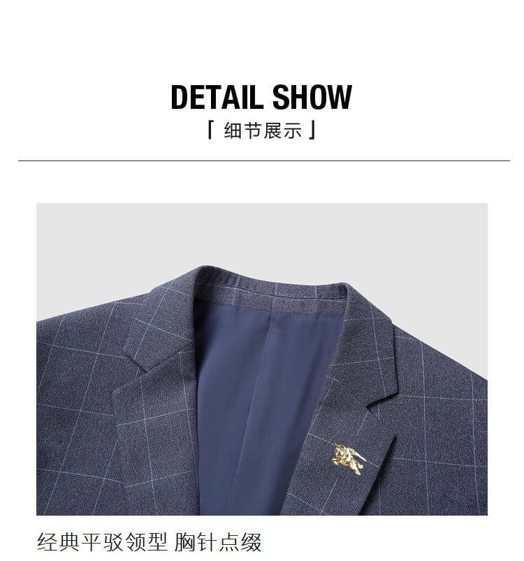 C17832 The preferred choice for business occasions! Essential formal attire for business negotiations and interviews! Wedding dresses! Highly recommended by stores! Top-selling products! [Burberry] High-end suit sets, identical to those on the official we — image 3