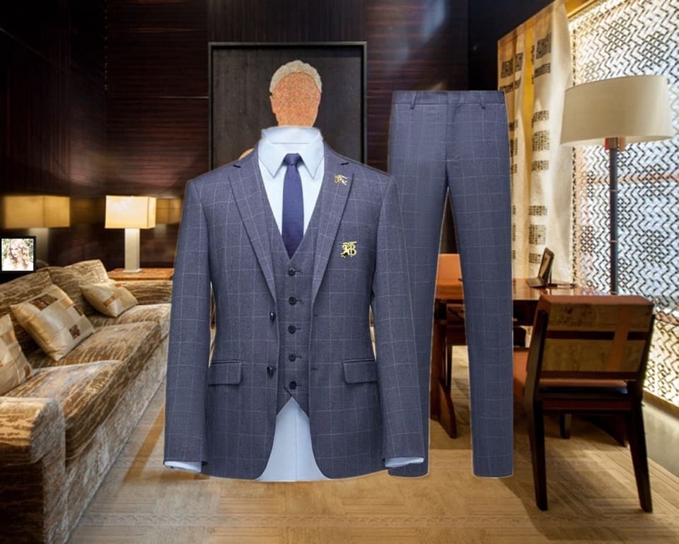 C17832 The preferred choice for business occasions! Essential formal attire for business negotiations and interviews! Wedding dresses! Highly recommended by stores! Top-selling products! [Burberry] High-end suit sets, identical to those on the official we — image 1