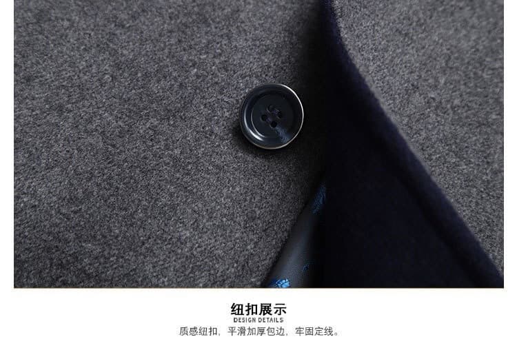 C17829 Highly recommended by the store! The best-selling item! 🔥 [GUCCI] Real cashmere coat ⚡️ A high-end wool coat for men from a renowned brand ⚡️ Top-quality European craftsmanship – original products 🐂 Delivered to the warehouse 🍀 Premium men’s clothi — image 5