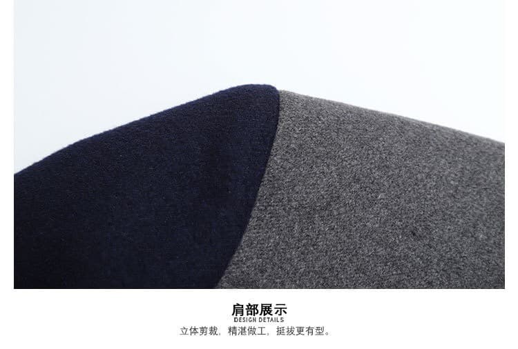 C17829 Highly recommended by the store! The best-selling item! 🔥 [GUCCI] Real cashmere coat ⚡️ A high-end wool coat for men from a renowned brand ⚡️ Top-quality European craftsmanship – original products 🐂 Delivered to the warehouse 🍀 Premium men’s clothi — image 4