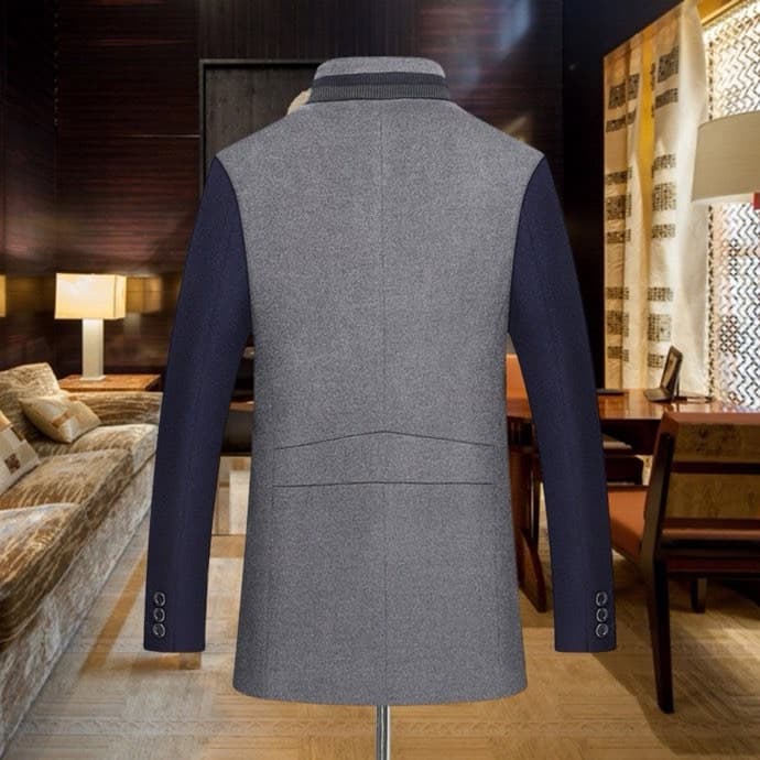C17829 Highly recommended by the store! The best-selling item! 🔥 [GUCCI] Real cashmere coat ⚡️ A high-end wool coat for men from a renowned brand ⚡️ Top-quality European craftsmanship – original products 🐂 Delivered to the warehouse 🍀 Premium men’s clothi — image 6