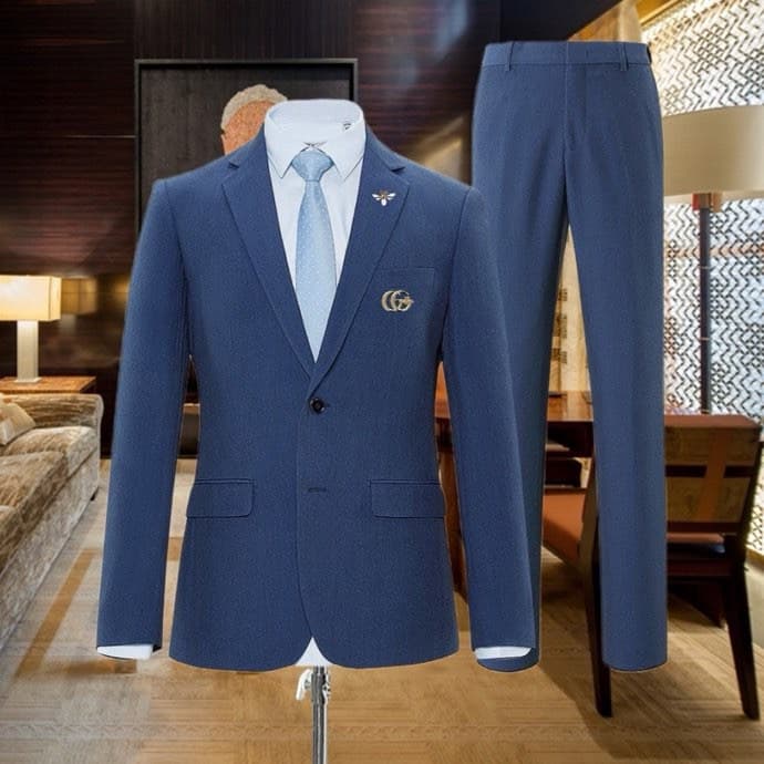 C17827 180 – perfect for wearing! The best choice for business occasions! Essential formal attire for business meetings and interviews! Ideal for wedding dresses! Highly recommended by stores! Top-selling item! [GUCCI] Original high-end suit sets, identic — image 1