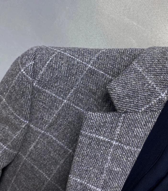 C17826 High-end product 100% wool fabric 【Gucci GUCCI】 100% wool fabric. New autumn/winter suits made of comfortable wool material! These casual or dress shirts are premium fashion items. They feature imported, high-quality wool fabrics that combine aesth — image 5