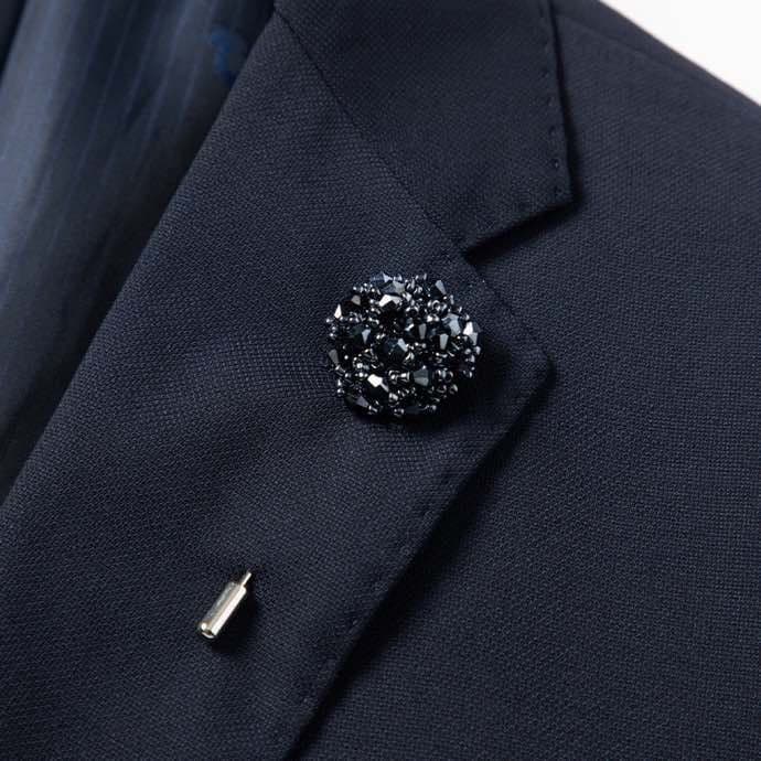 C17824 Thin-fit for spring/summer; top-quality wool fabric – highly recommended by the store! Best-selling item! 🔥 [Gucci] Original high-end suit set from the official website; a complete suit set, latest style for fashion shows. The highest quality versi — image 3
