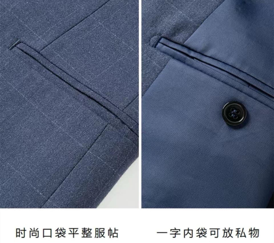 C17823 The preferred choice for business occasions! Essential formal attire for business negotiations and interviews! Wedding dresses! Recommended by stores! Top-selling items! [PRADA] High-end three-piece suits – identical to those on the official websit — image 6