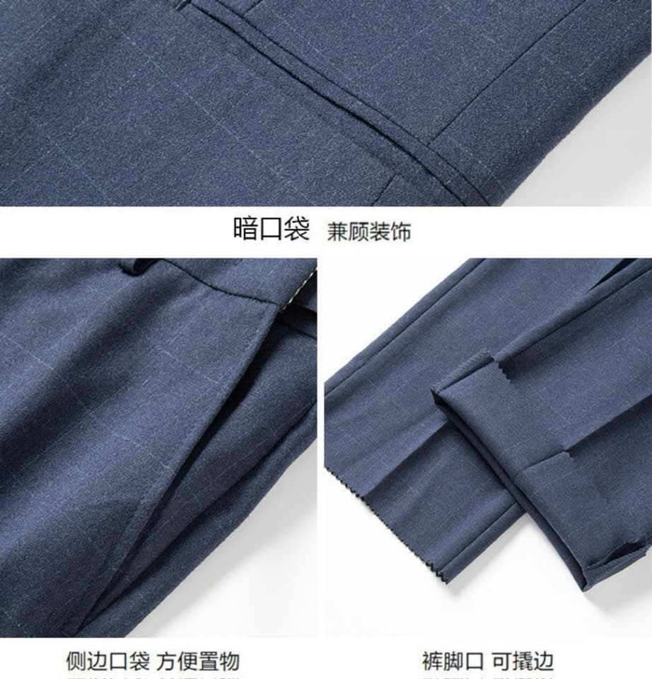 C17823 The preferred choice for business occasions! Essential formal attire for business negotiations and interviews! Wedding dresses! Recommended by stores! Top-selling items! [PRADA] High-end three-piece suits – identical to those on the official websit — image 7