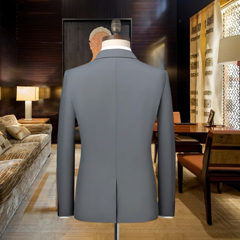 C17817 Top-quality wool fabric. Composition: 100% wool, 10% spandex, 10% silk. Highly recommended by the store! Our best-selling product! 🔥 [PRADA] Original high-end suit set from the official website. Two-piece suit, new model for fashion shows. The high — image 3
