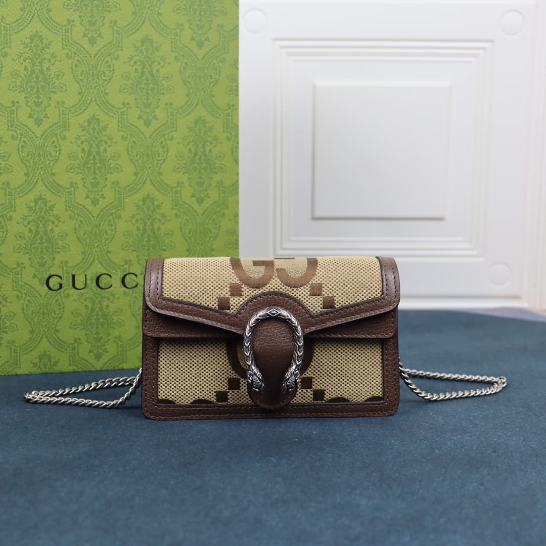 C4040 ❤️Dionysus Collection GG chain strap wallet‼️In the new “Gucci Love March” collection, the GG Supreme canvas features a classic blue and beige combination, preserving the historical significance of this material. The canvas, which has a low environm — image 1