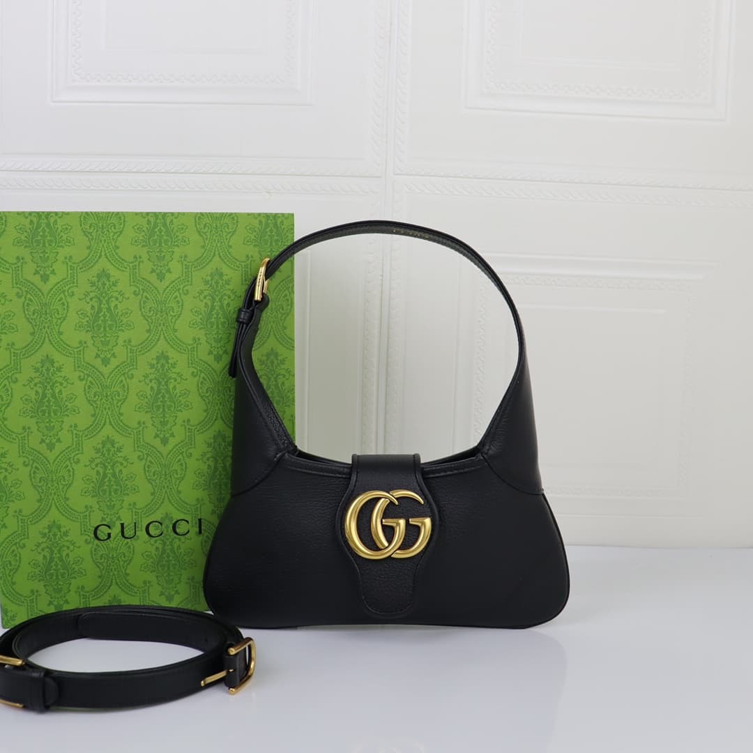 C4036 🌟 Aphrodite collection: Small crescent-shaped shoulder bag. The Gucci Cosmogonie series is presented at the historic Monte Carlo in Italy. On the runway, aesthetic elements from different eras and locations complement each other, connecting the past — image 1