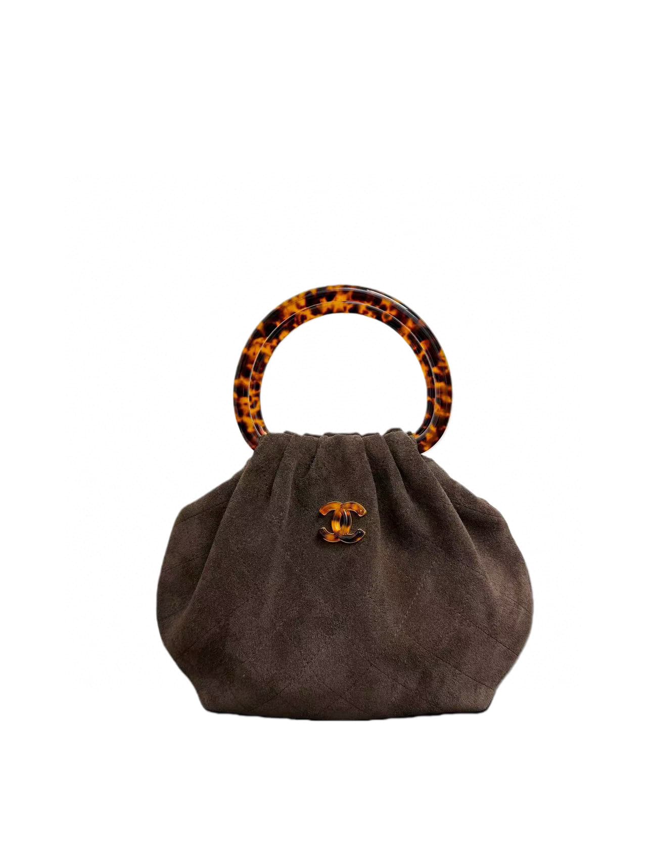 C801 🌸 Chanel 26C suede yuanbao handbag 🔥 — image 1