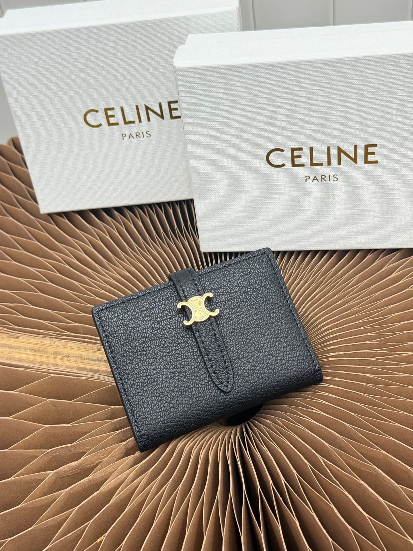 C406 TRIOMPHE PONTET short card case — image 1