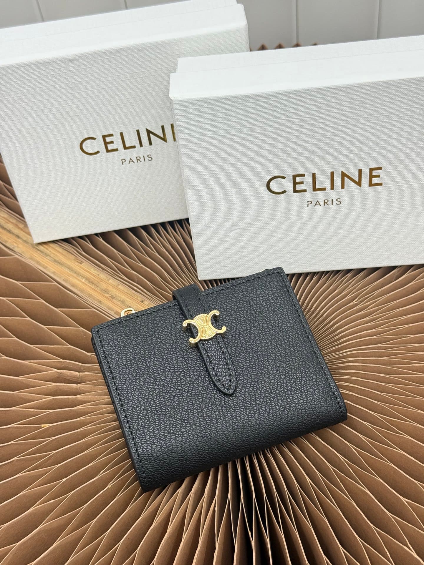 C408 TRIOMPHE PONTET short wallet — image 1