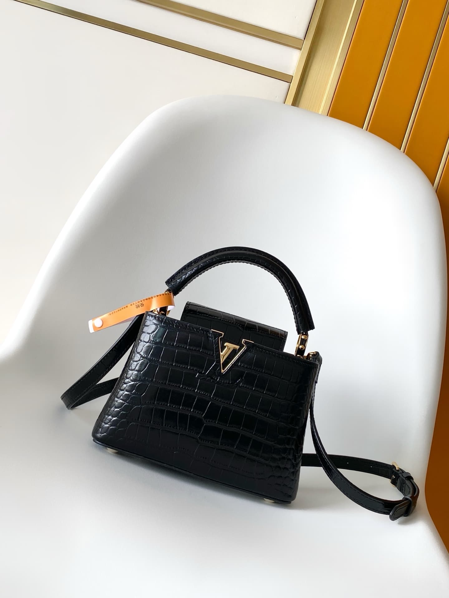 C5196 💰💰 Dynamic 163 – Premium original leather. Dynamic color variation: N96963: Jujube red crocodile; N90087: Black crocodile; N93691: Pure white crocodile. N99291: Himalayan; N83538: Ostrich; Jujube red; N89027 — image 1