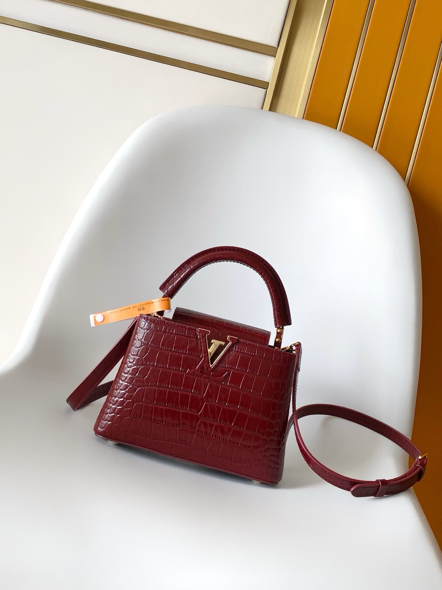 C5194 💰💰 Dynamic 163 – Premium original leather; dynamic color variation: N96963 (Jujube red crocodile), N90087 (black crocodile), N93691 (pure white crocodile). N99291: Himalayan; N83538: Ostrich; Jujube red; N89027 — image 1
