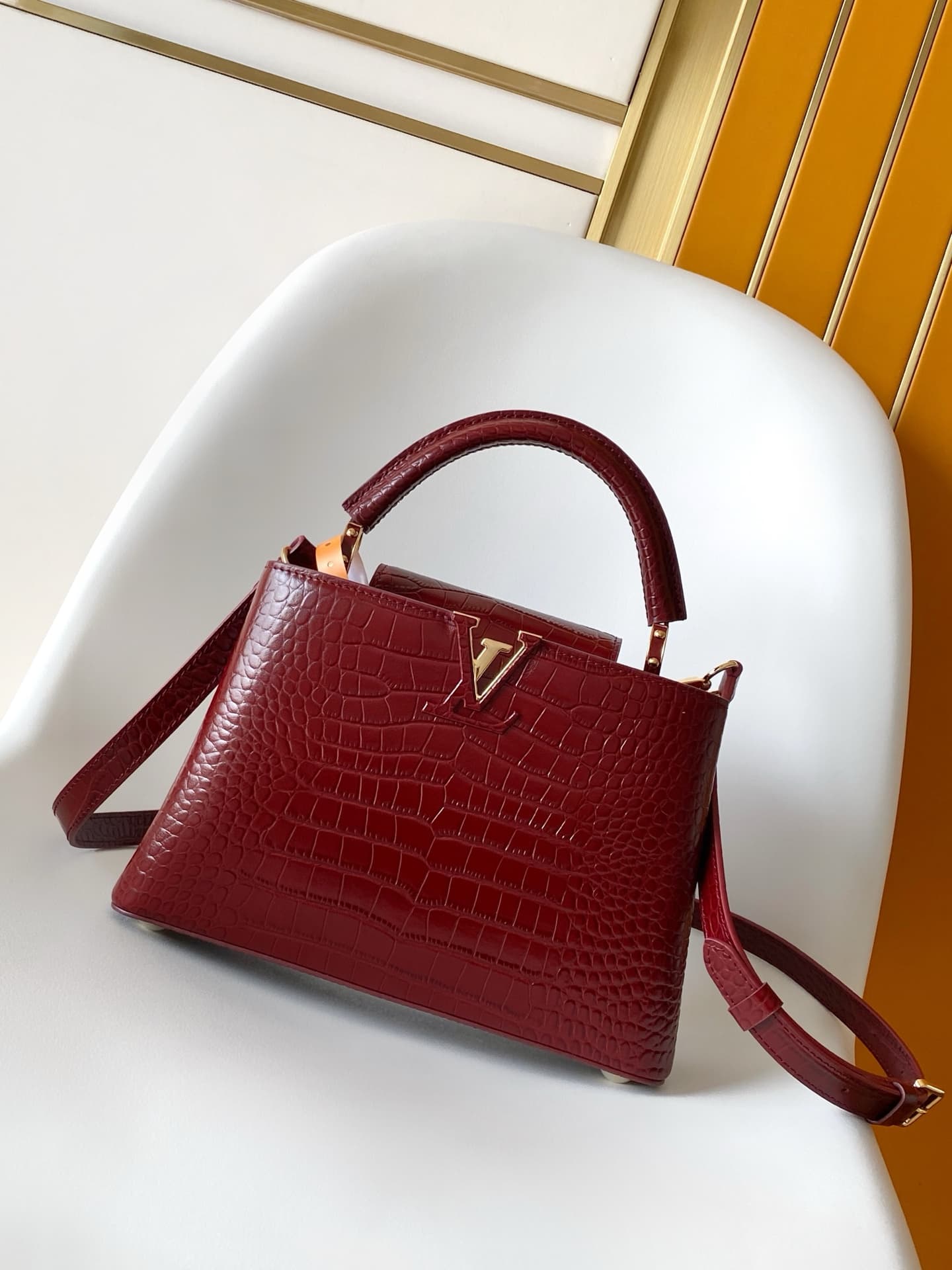 C5193 💰💰 Dynamic 163 – Premium original leather; dynamic color variation: N96963 (jujube red crocodile), N90087 (black crocodile), N93691 (pure white crocodile). N99291: Himalayan; N83538: ostrich, jujube red; N89027 — image 1
