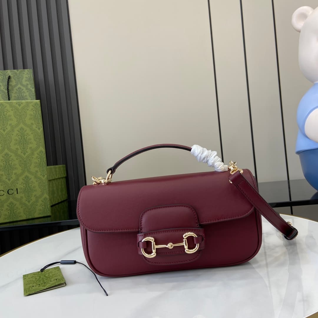 C4072 💎490💎💕【New Arrival】Gucci Horsebit 1955 collection/series small handbag — image 1
