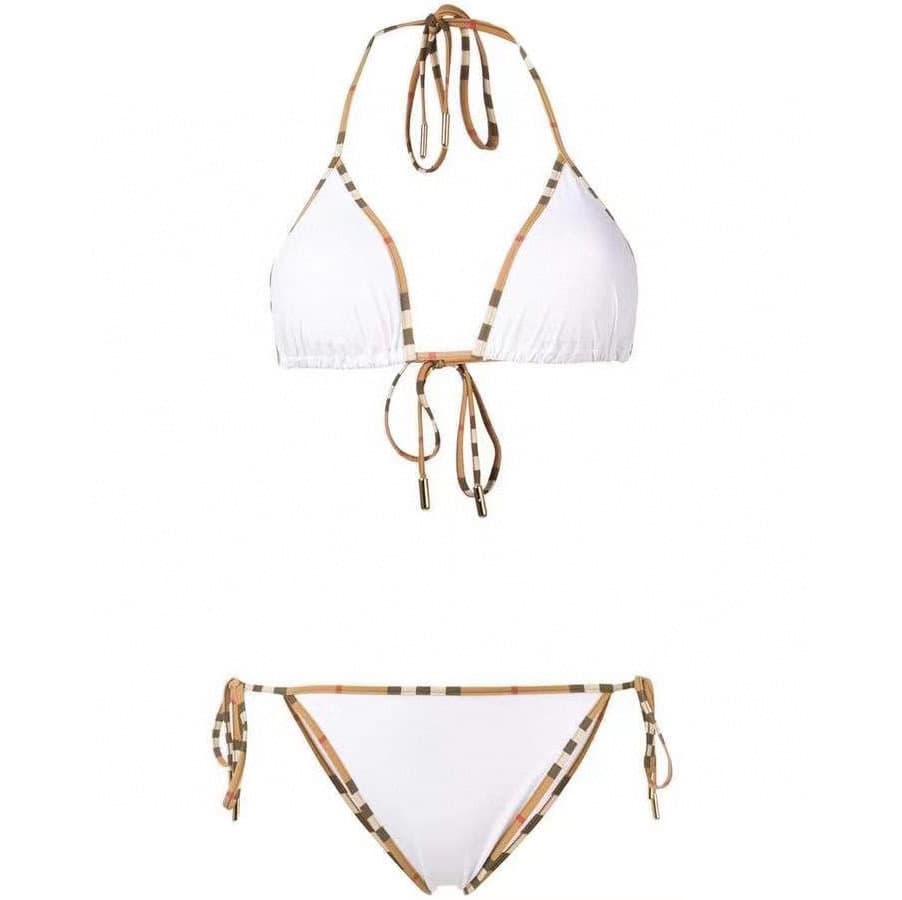 C24965 Burberry swimsuit – Burberry’s new bikini👙 Works perfectly on the body! It goes on sale at all stores simultaneously, giving it a fashionable look. It helps keep you looking younger and gives a youthful vibe. — image 1