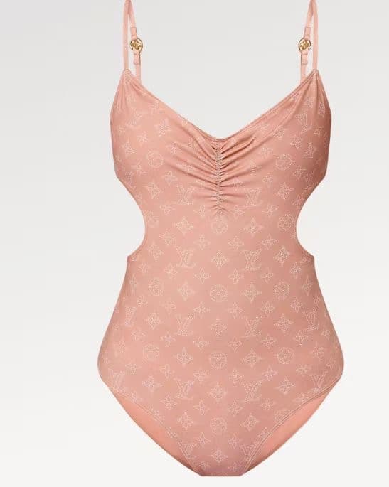 C24956 Lv swimsuit – New Lv swimsuit 😍🥰 Suitable for various swimming scenarios 🏊♀️ At the beach, swimming pools, hot springs, water parks, and rafting trips – all are suitable! It can also be worn with inner clothing; it works well in any situation. — image 1