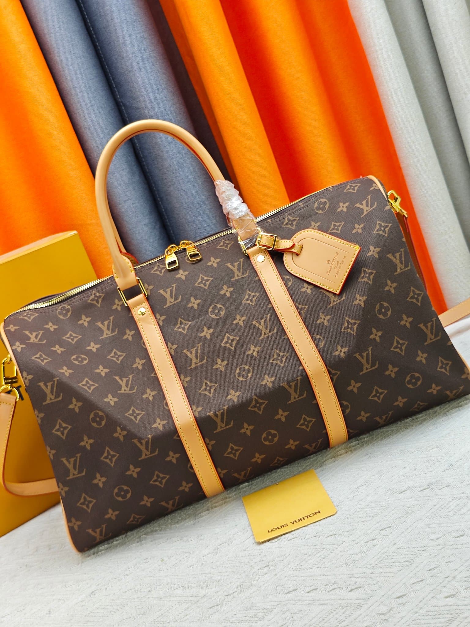 C5058 M41416 M99918 Brown monochrome LV travel bag 2026 Early autumn handbag — image 1