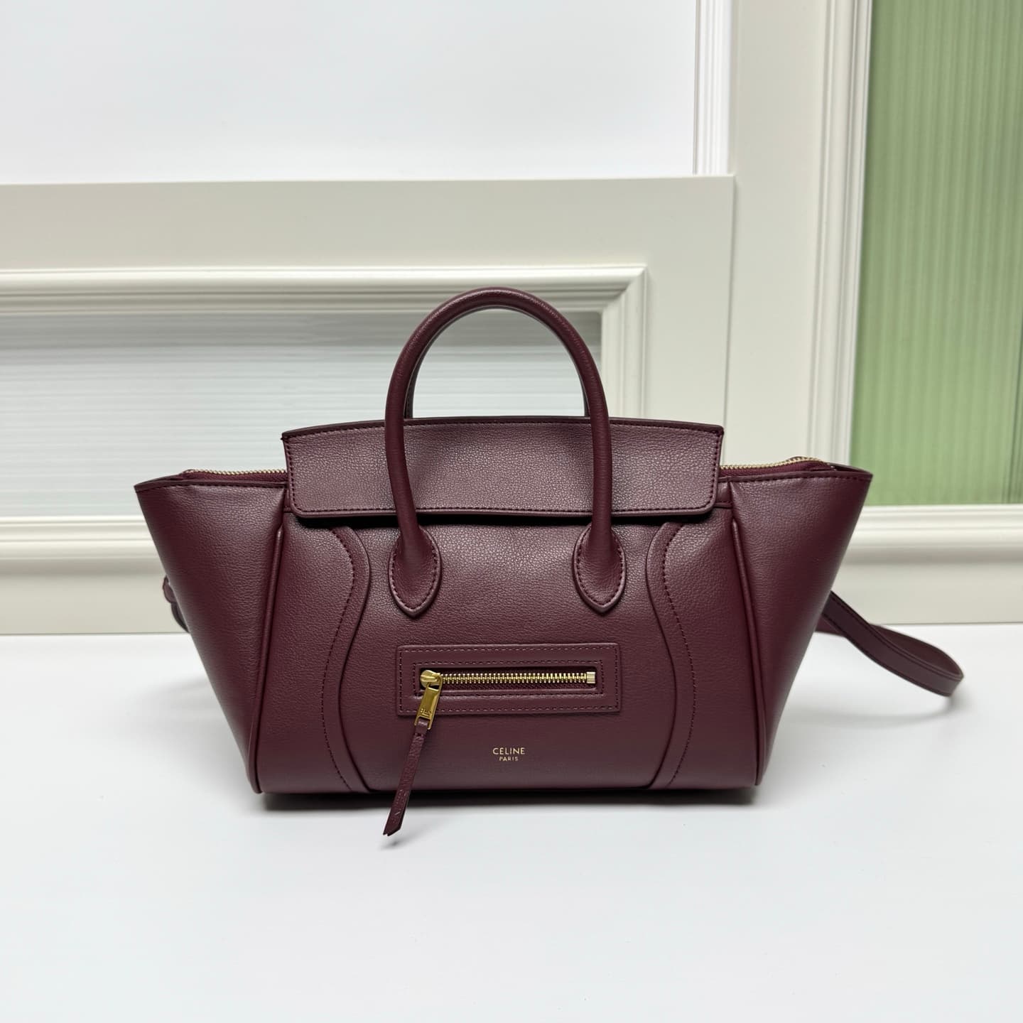 C418 💳250💳076 Wine Red💕💕 New product launched🅰️🅰️ 26 Spring collection – new Smiley Bag👛 — image 1