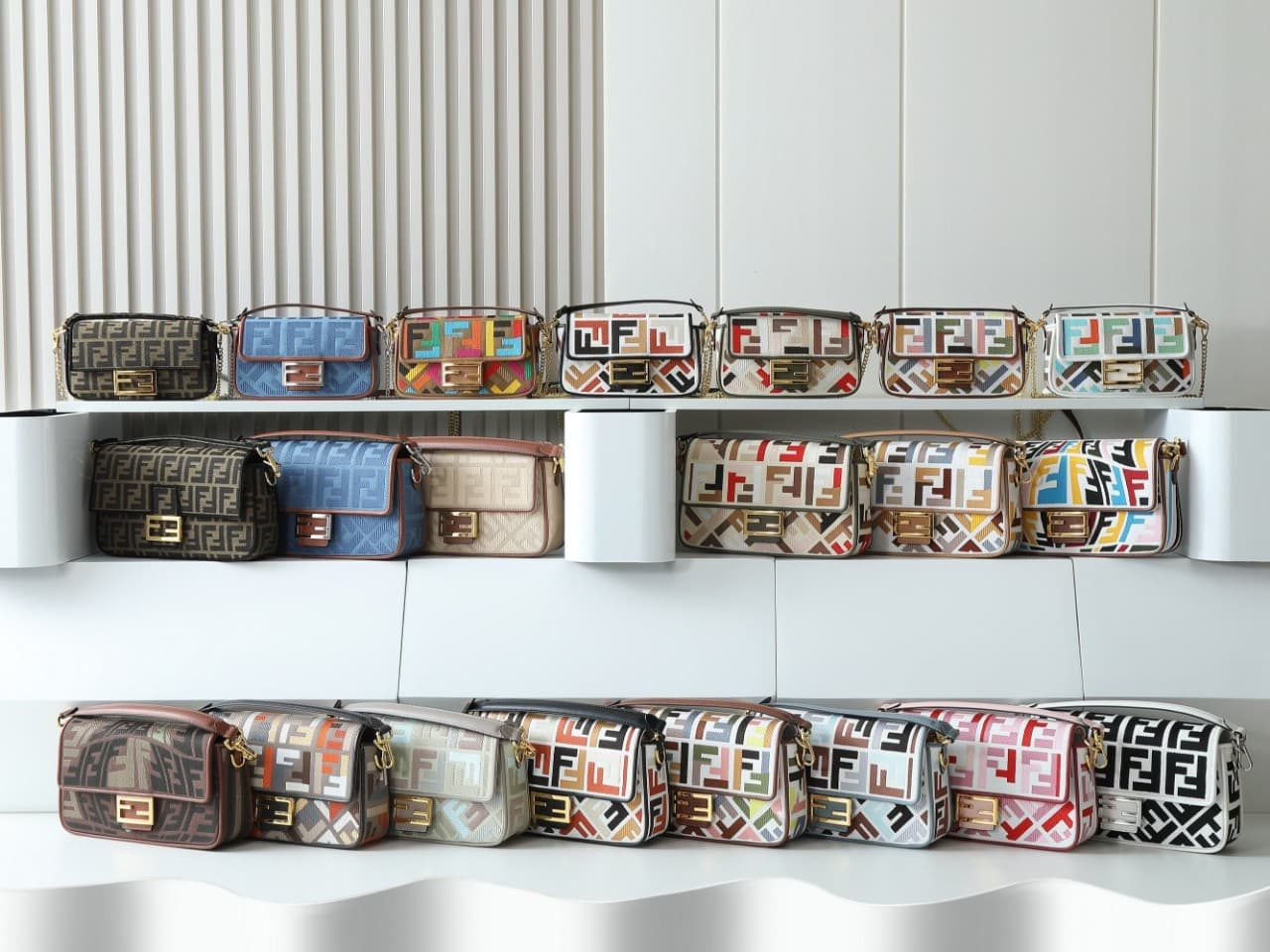 C2982 Fendi French Bread, Large, Small 2029-8803-8802-8816 combination image — image 1