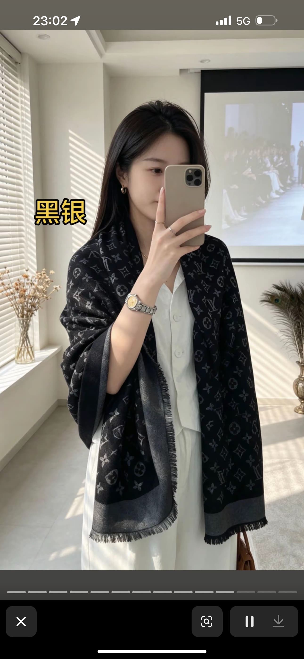 C30688 Black silver color — image 1