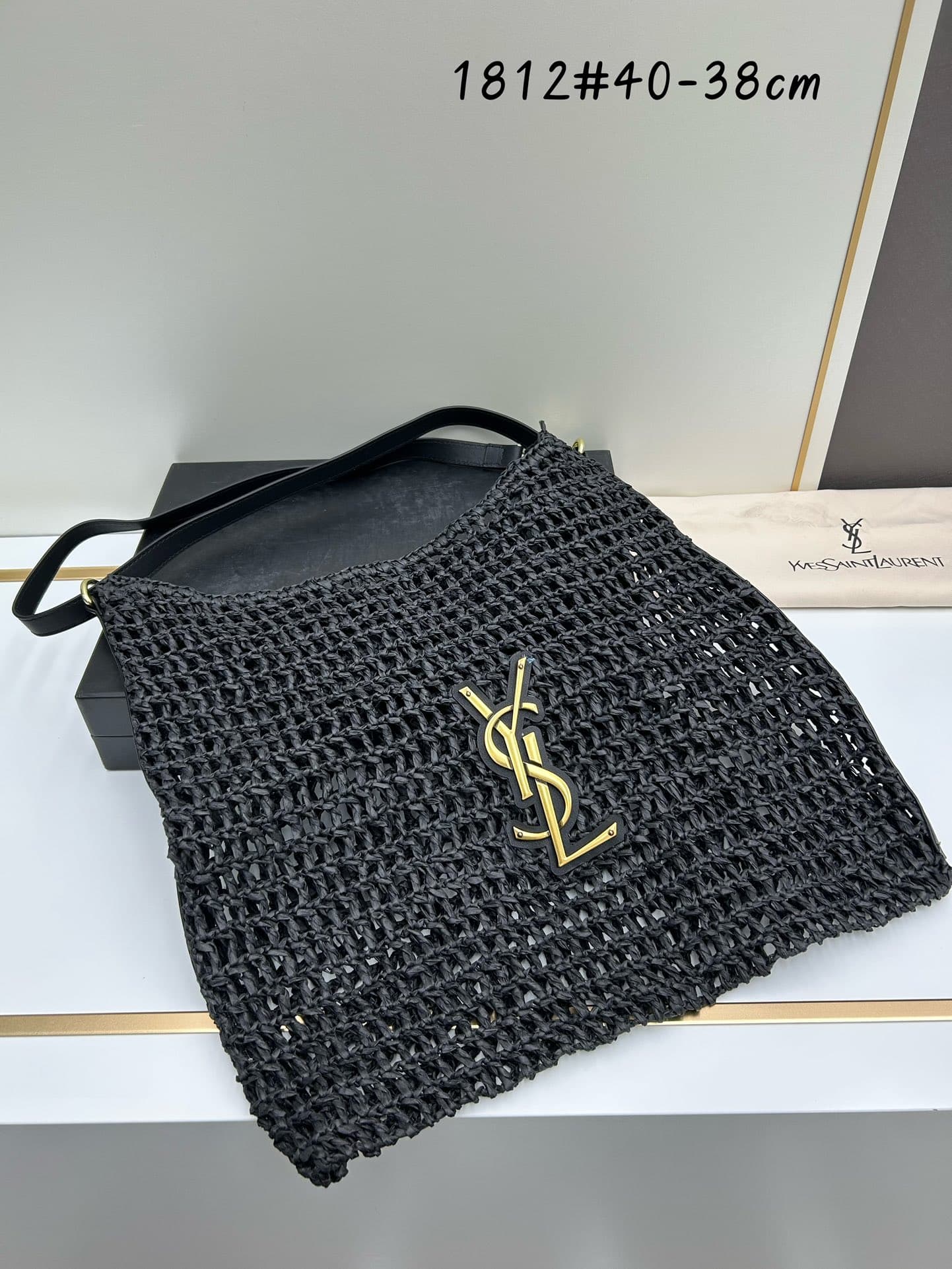 C8758 New model 💰 Lafite grass | Can’t wait to pack the grass bags and go on a vacation ⛱️||| I present to you my two favorite Lafite grass-bag bags! — image 1