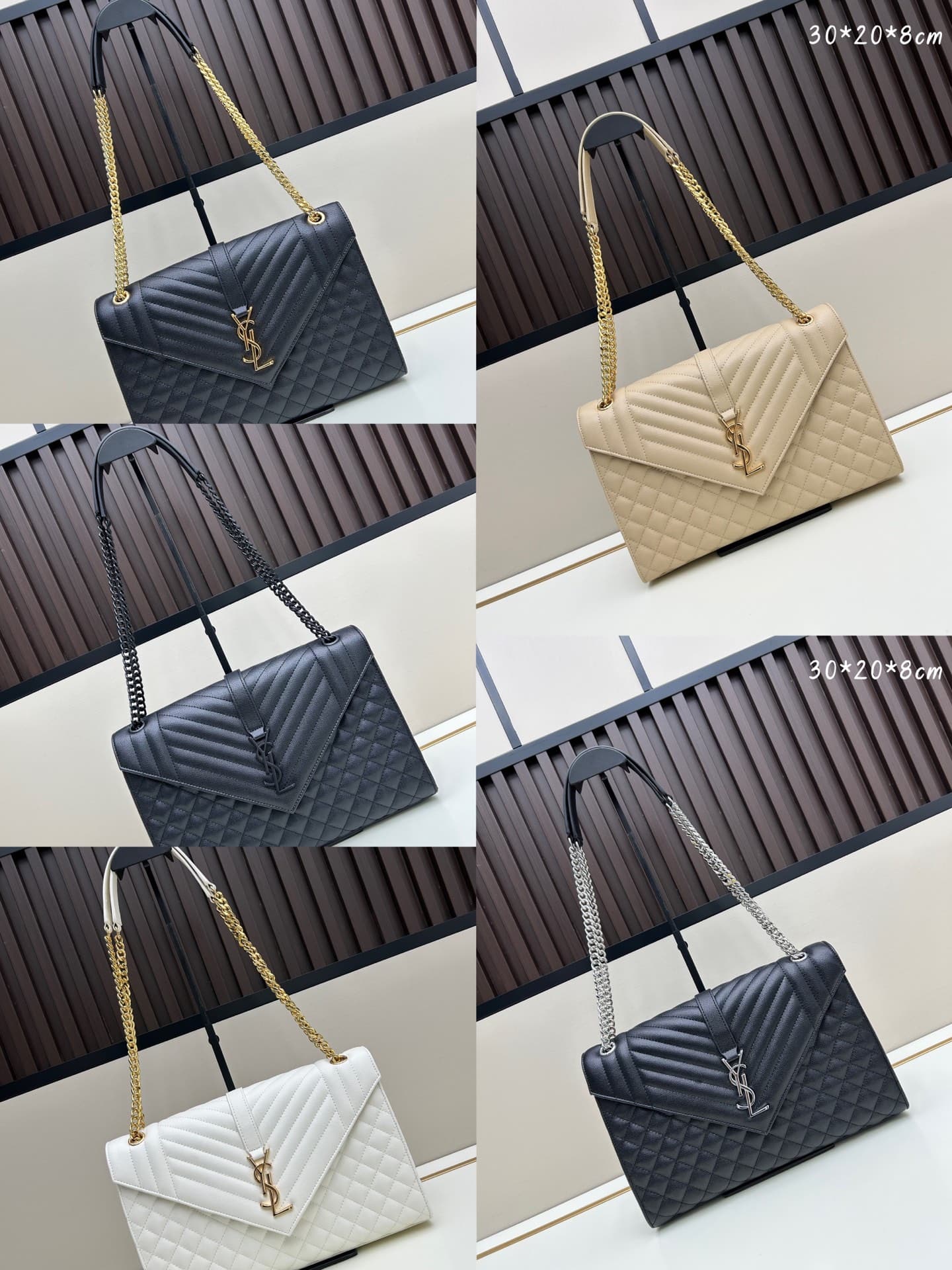 C8694 👏👏YSL Saint Laurent = a fantastic new product that’s a hit🔥. These intricate styles are extremely popular right now. Of course, a designer of this level wouldn’t miss out on such a product. It’s like a mysterious warrior guarding its owner, loyal an — image 1