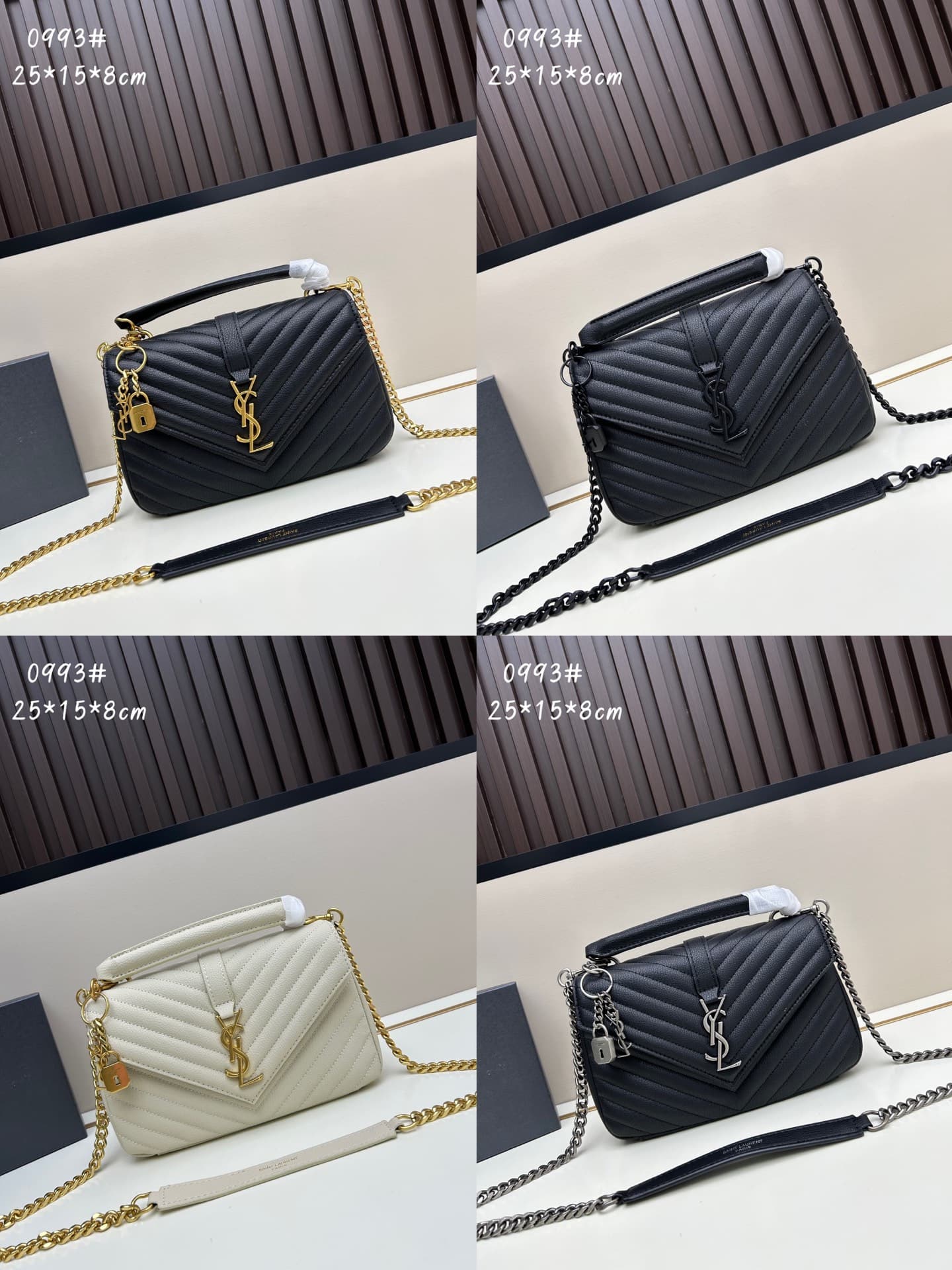 C8731 New version of the Saint Laurent classic postman bag – a true evergreen in the fashion world🌟|||🔥 This classic Saint Laurent postman bag is truly a leader in the fashion industry! It seems to transform you into a fashion expert in just one second!😍 — image 1