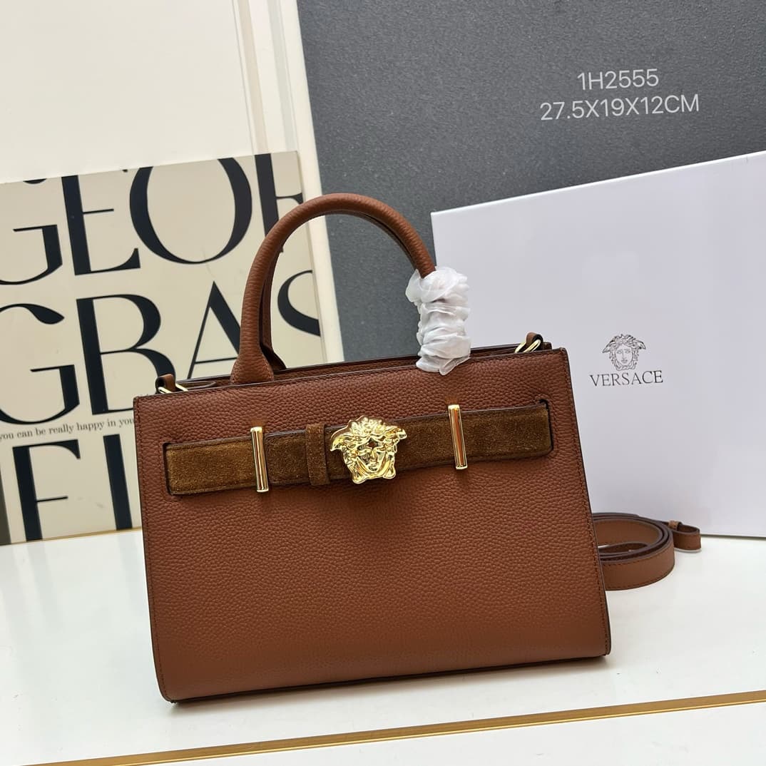 C8312 VERSACE/Versace women’s shoes can be carried in hand or crossed over the shoulder (similar to those worn by popular celebrities). New model – suitable as a gift box — image 1