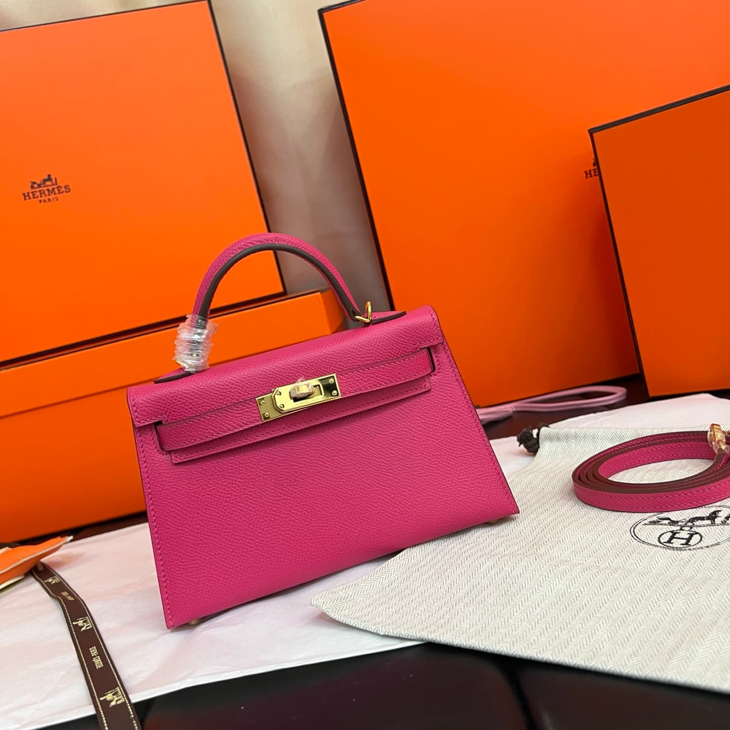 C4806 💰【Top Quality】Hermès Minikelly II Epsom, — image 1