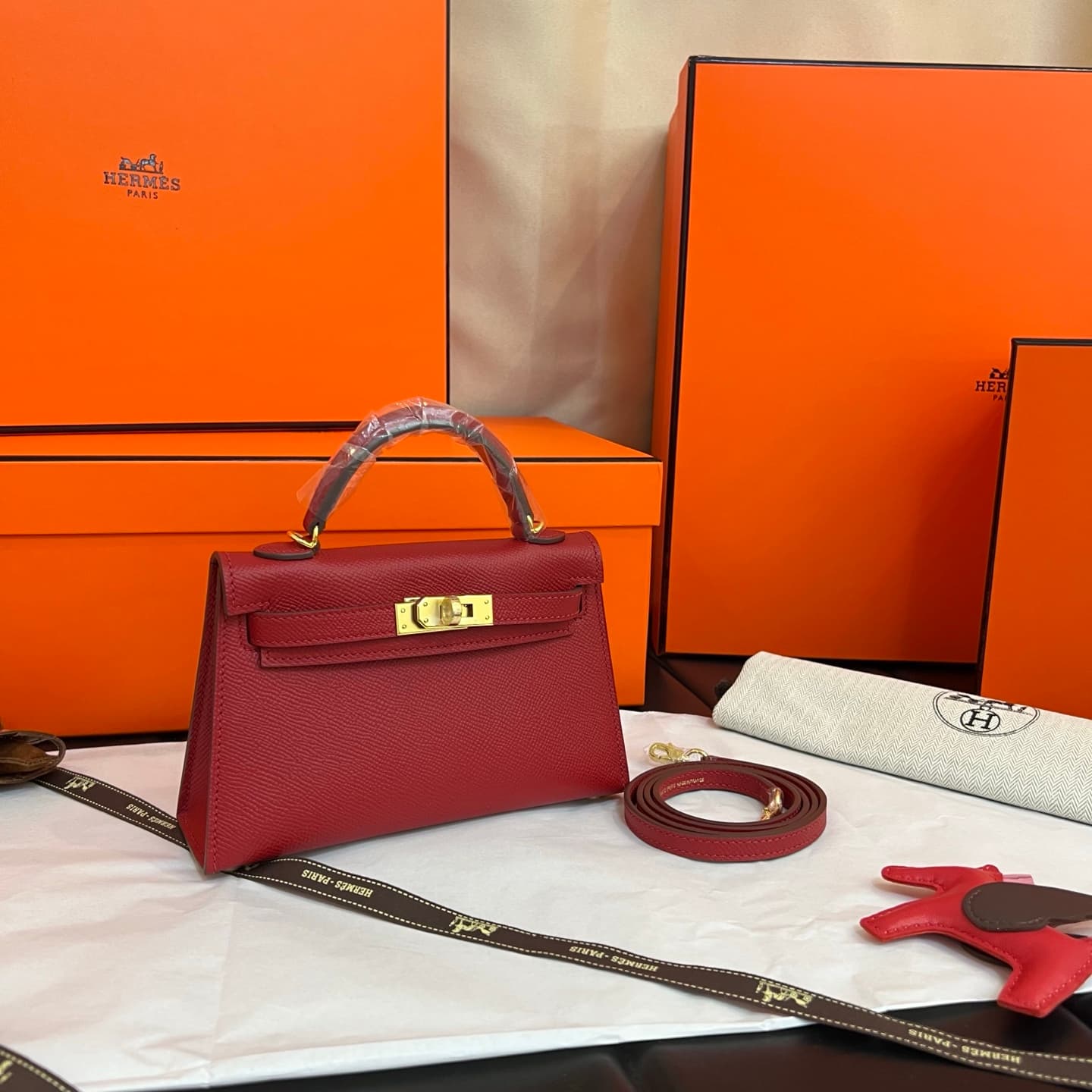 C4791 💰【Top-tier】Hermès Minikelly II Epsom, — image 1