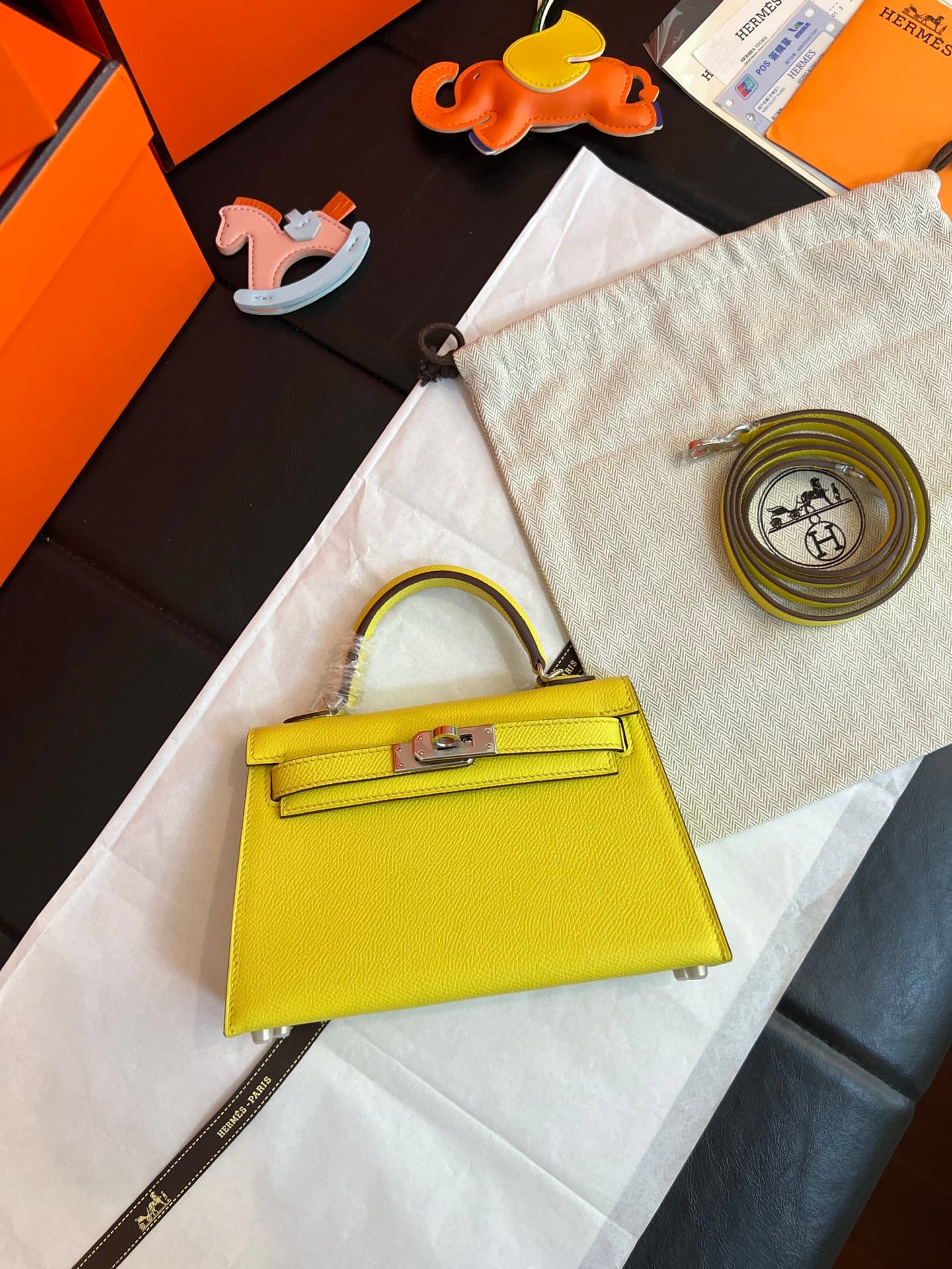 C4826 💰【Top Quality】Hermès Minikelly II Epsom, — image 1