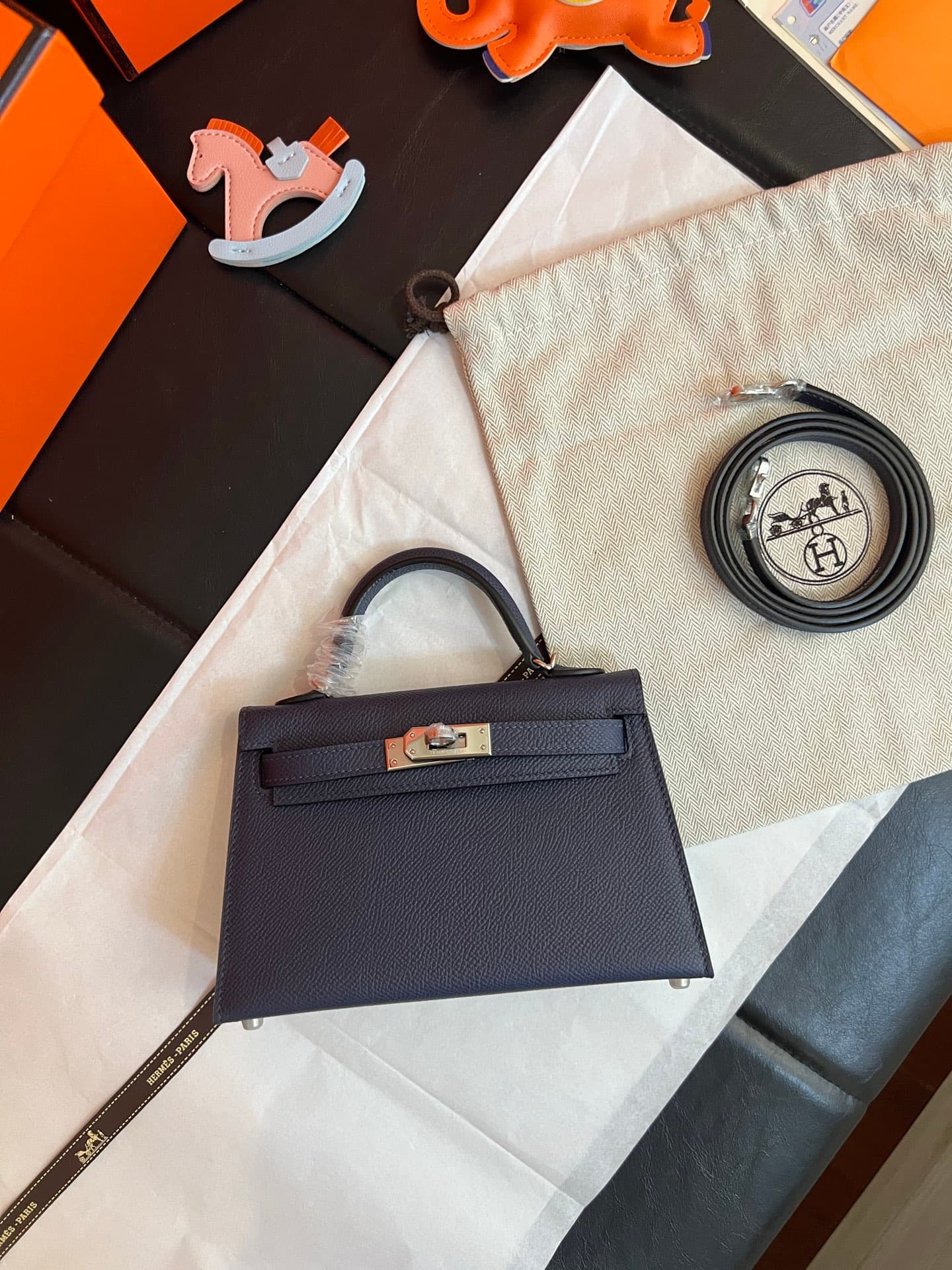 C4820 💰【Top-tier】Hermès Minikelly II Epsom, — image 1