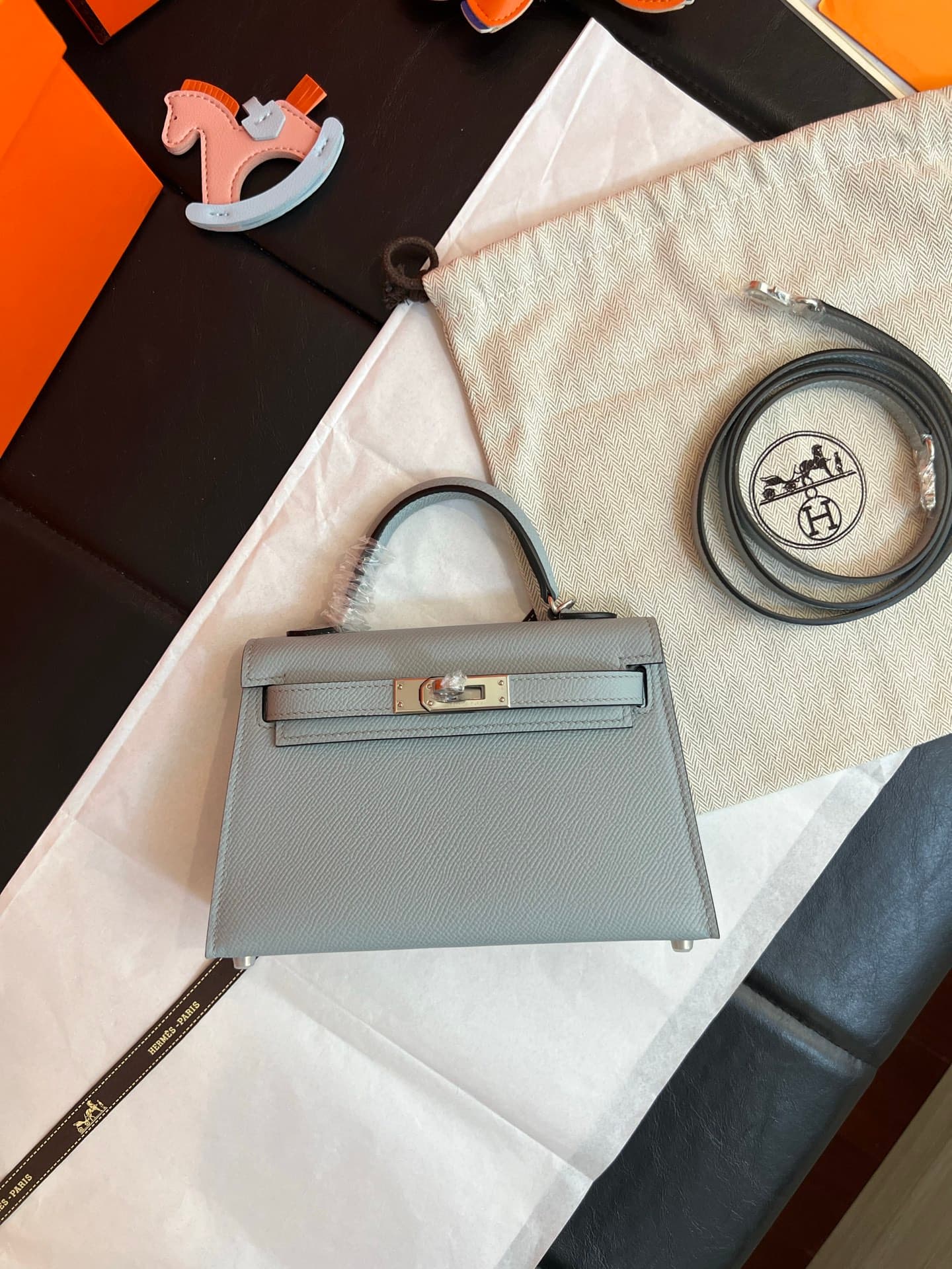 C4818 💰【Top Quality】Hermès Minikelly II Epsom, — image 1