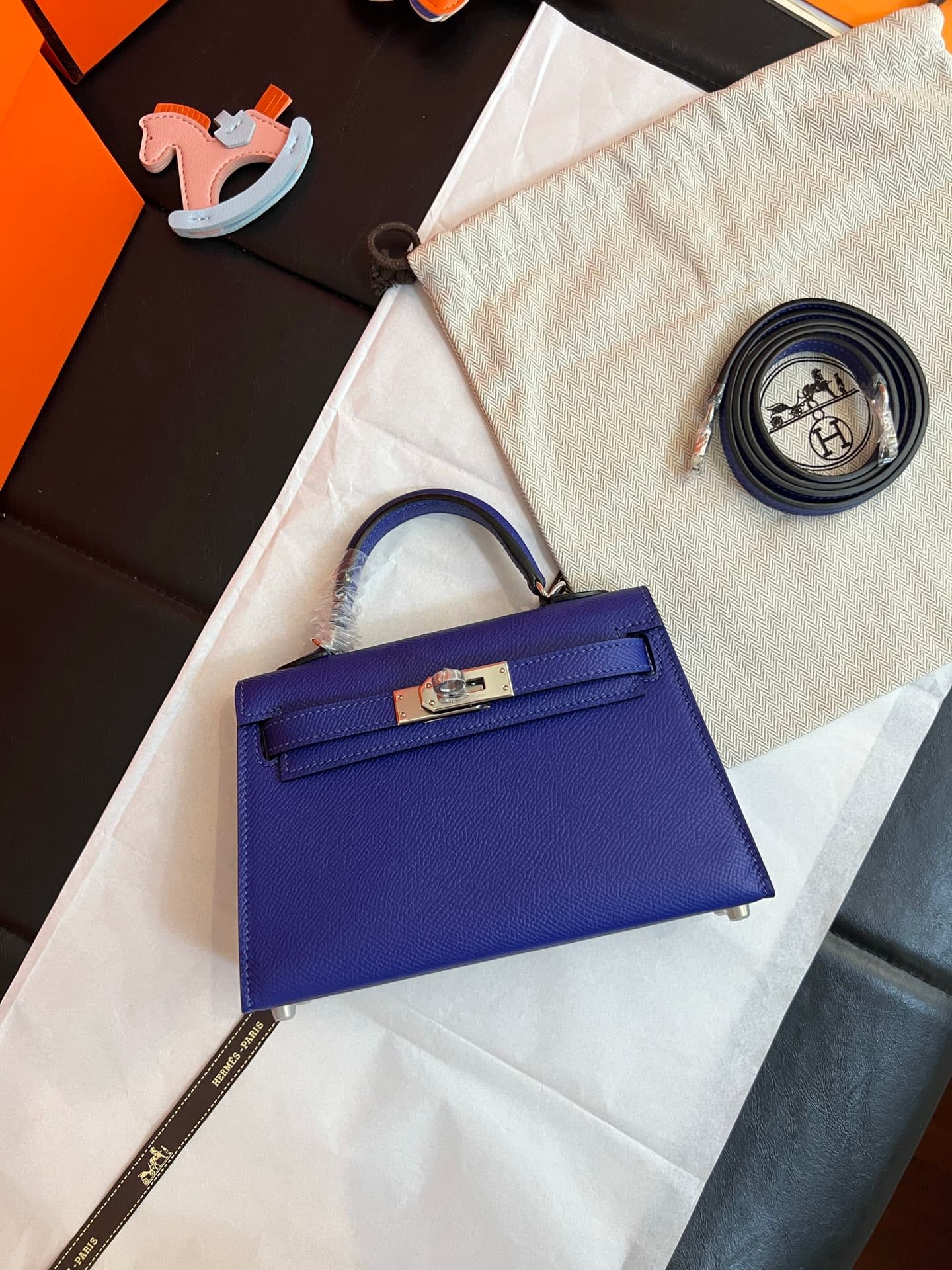 C4817 💰【Top-tier】Hermès Minikelly II Epsom, — image 1
