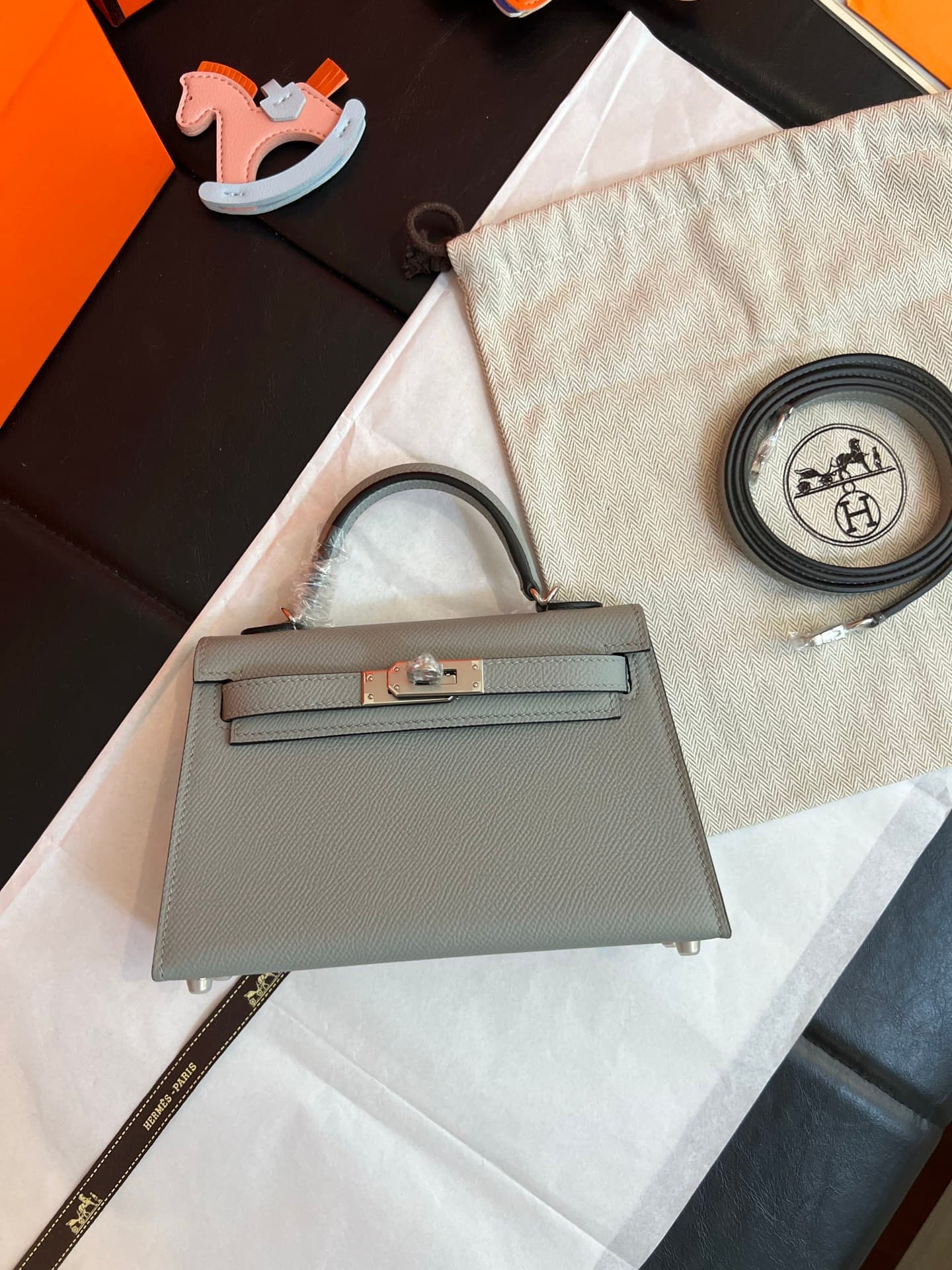 C4816 💰【Top-tier】Hermès Minikelly II Epsom, — image 1
