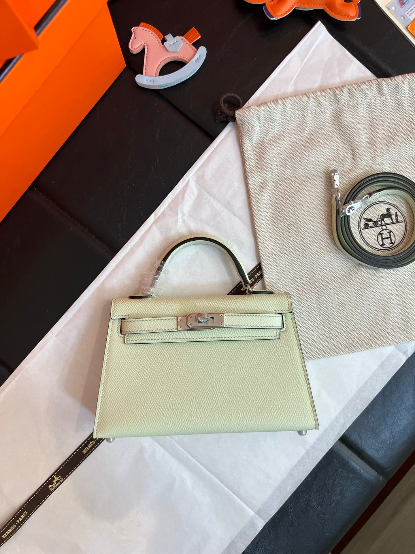 C4815 💰【Top Quality】Hermès Minikelly II Epsom, — image 1