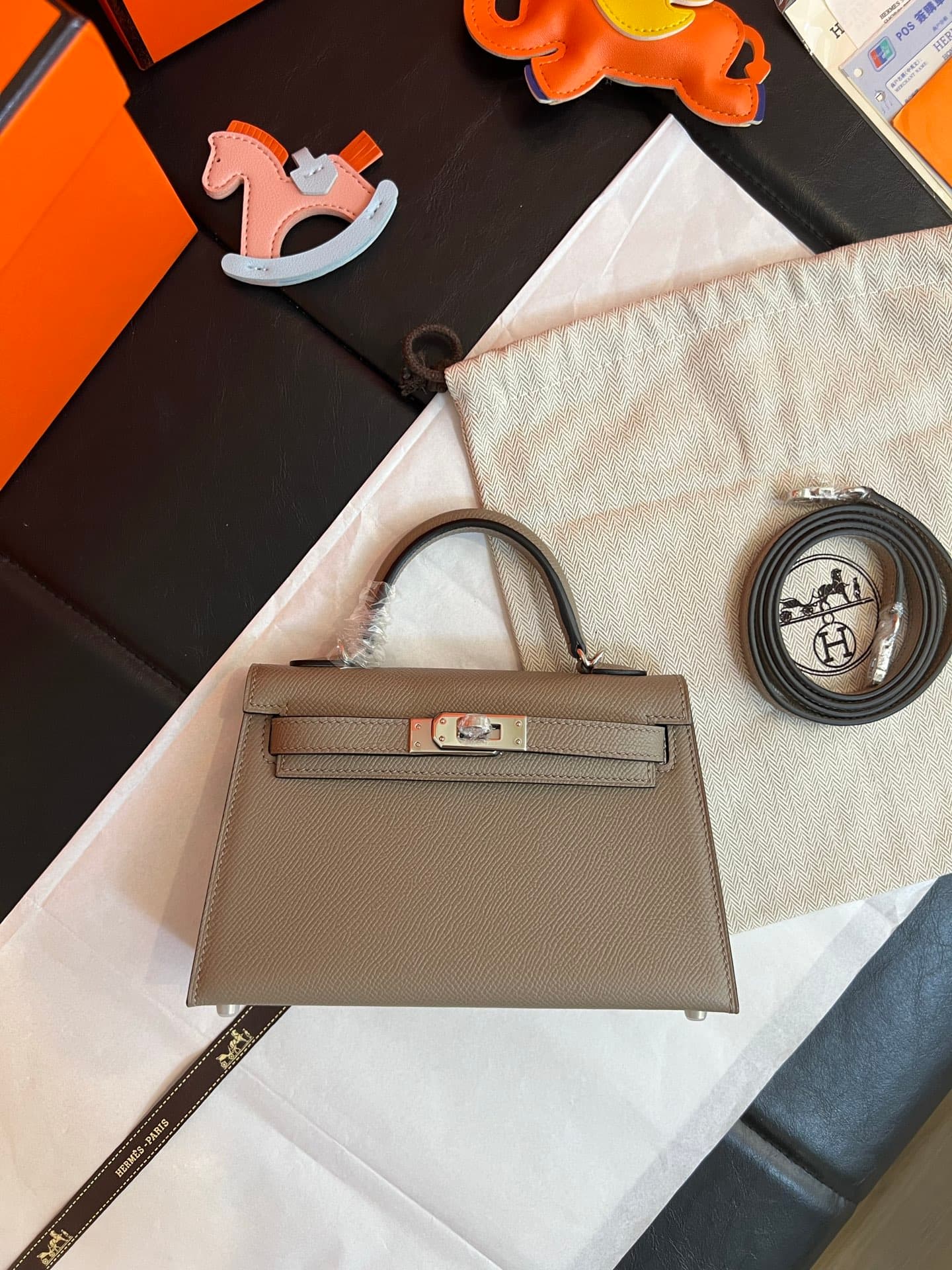 C4814 💰【Top Quality】Hermès Minikelly II Epsom, — image 1