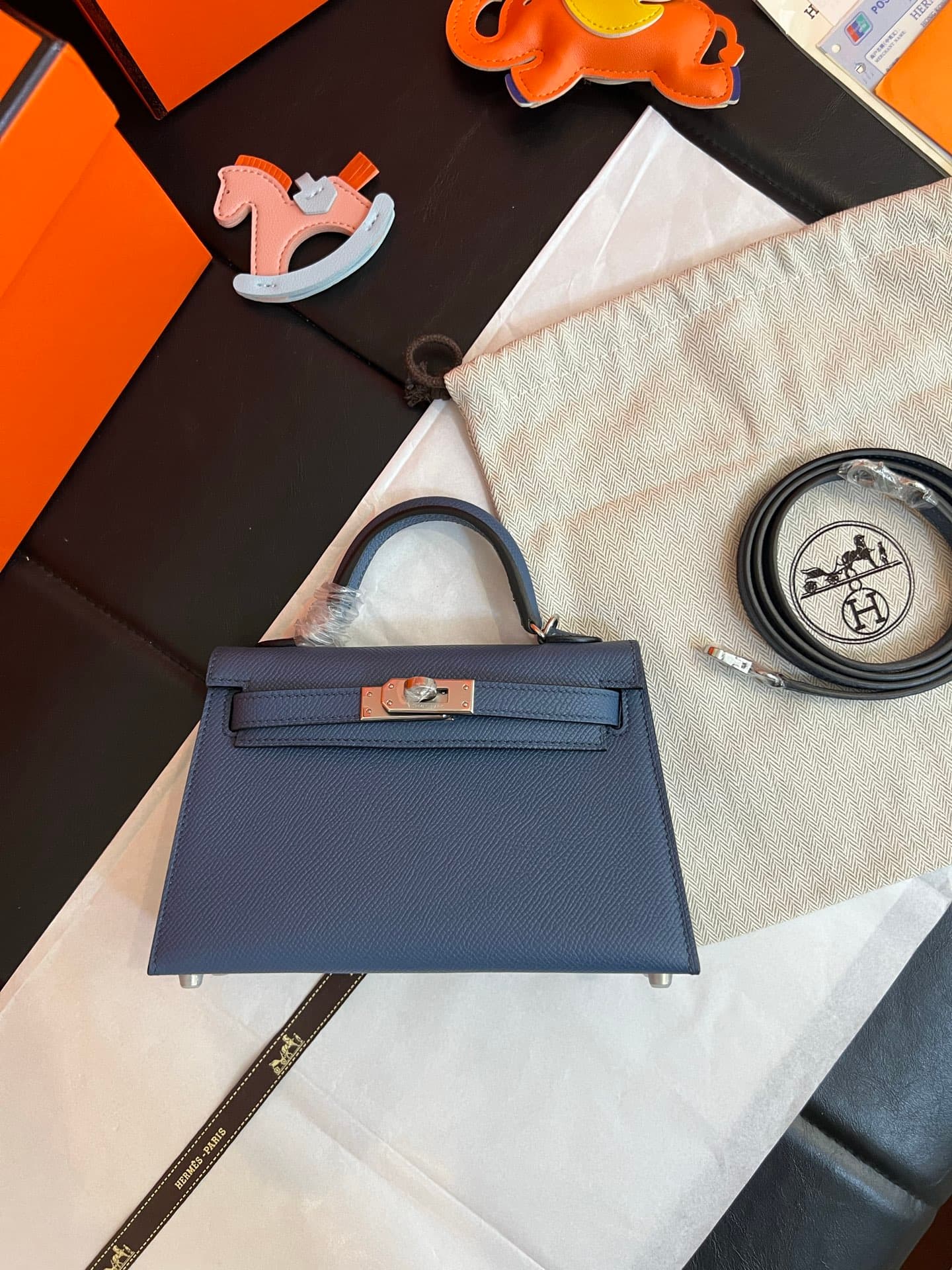 C4813 💰【Top Quality】Hermès Minikelly II Epsom, — image 1