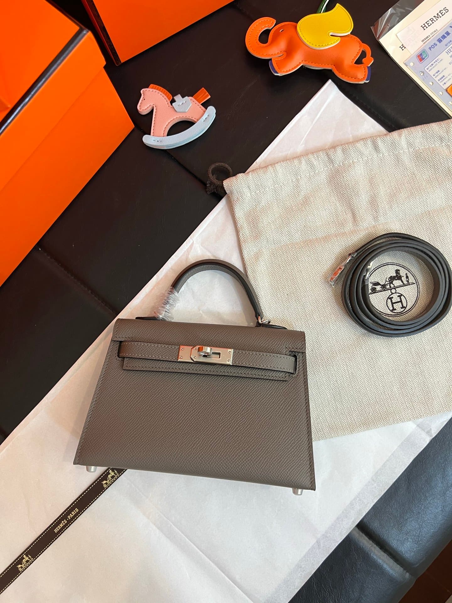 C4810 💰【Top Quality】Hermès Minikelly II Epsom, — image 1