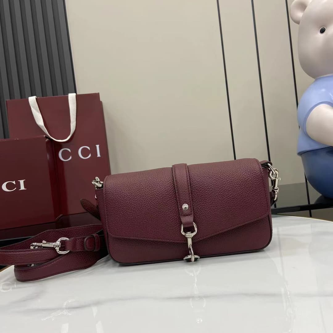 C4025 💎 Hook-closure, small-sized crossbody bag 🔥 High-quality from the official store; top-tier original items. “Original material / Official store dustproof bag”. Photo proof of actual product. 💯 In stock and available immediately! — image 1
