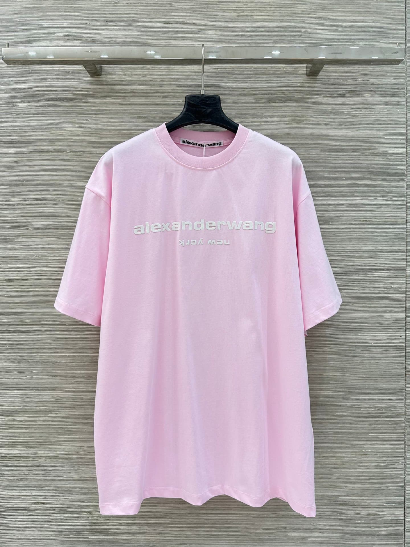 C18559 Exclusive release, high-quality original product ❤️ Trendy AW-style outfits, 26 new spring/summer items💕 Fashionable items💕 High-end colorful, three-dimensional foam logo on loose short-sleeved T-shirts. Unisex style with a relaxed fit⚠️ Custom des — image 1